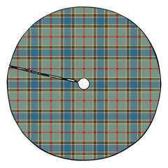 Balfour Blue Tartan Plaid Christmas Tree Skirt