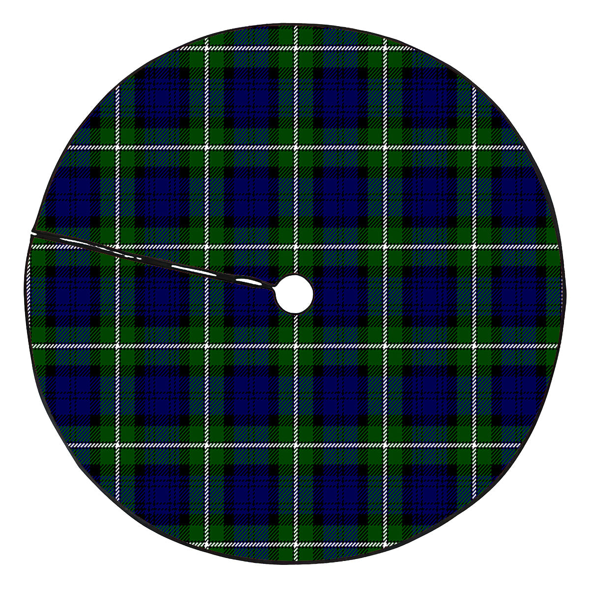 Bannerman Tartan Plaid Christmas Tree Skirt