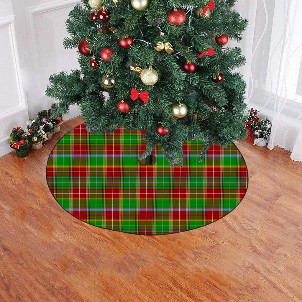 Baxter Modern Tartan Plaid Christmas Tree Skirt