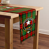 Blackstock Hunting Modern Tartan Crest Table Runner