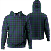 Blackwatch Modern Tartan Plaid Hoodie