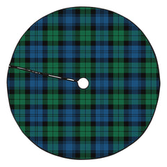 Blackwatch Ancient Tartan Plaid Christmas Tree Skirt