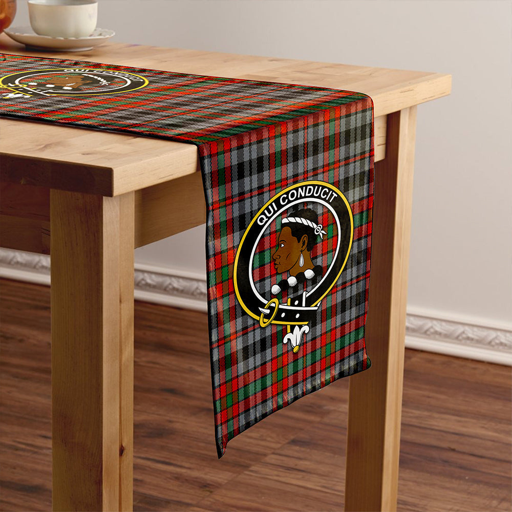 Borthwick Ancient Tartan Crest Table Runner