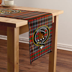 Borthwick Ancient Tartan Crest Table Runner