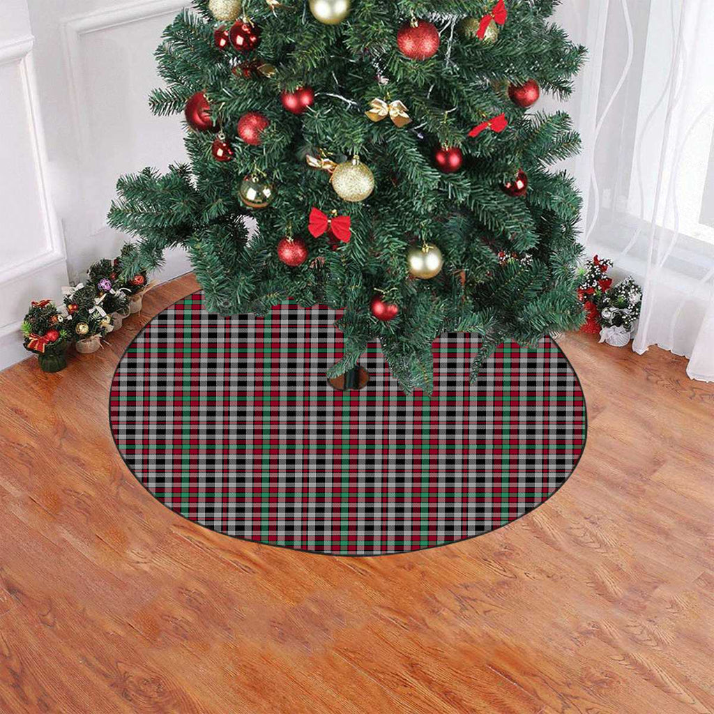 Borthwick Ancient Tartan Plaid Christmas Tree Skirt