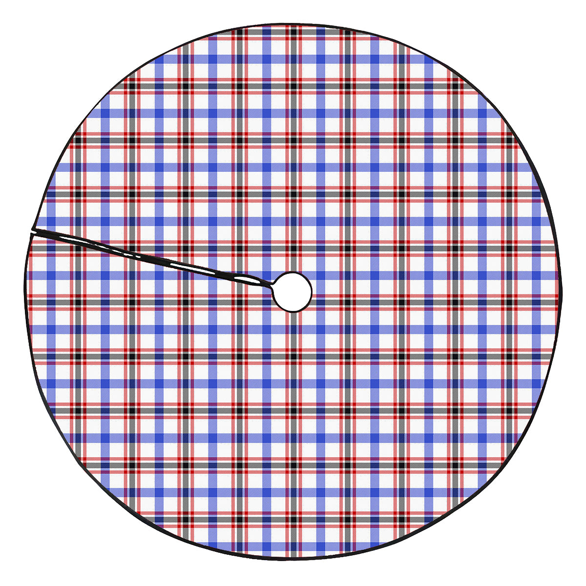 Boswell Modern Tartan Plaid Christmas Tree Skirt