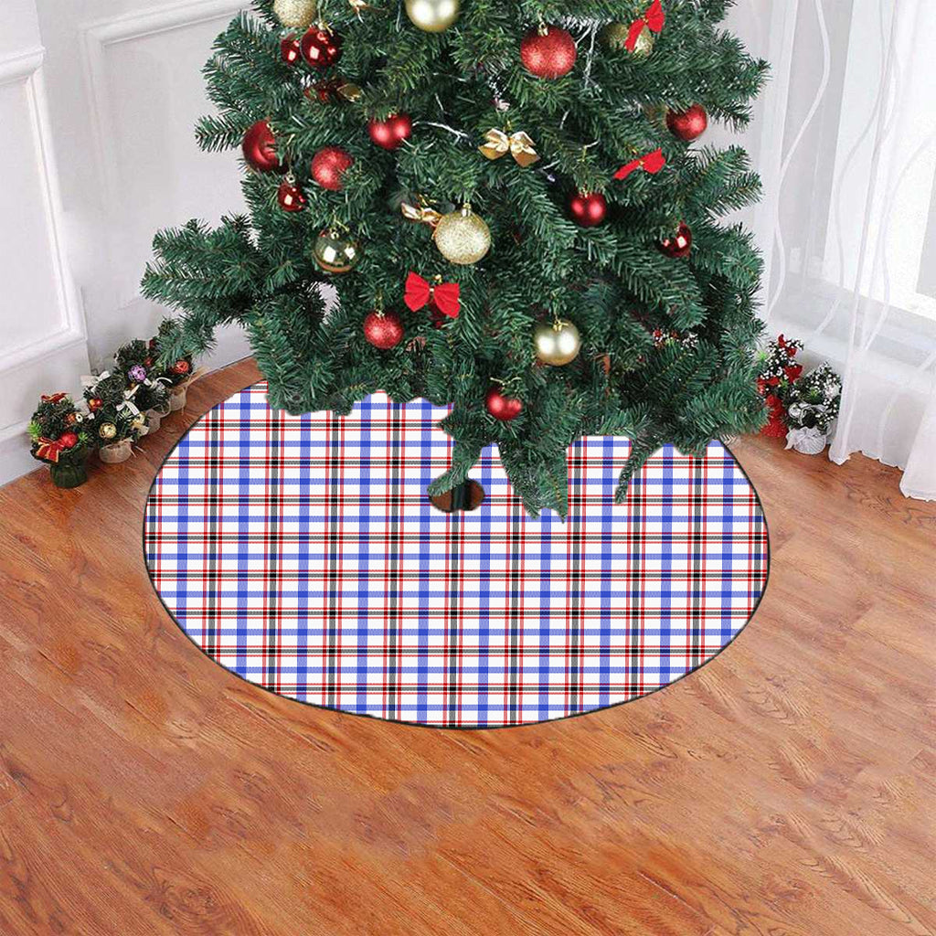 Boswell Modern Tartan Plaid Christmas Tree Skirt