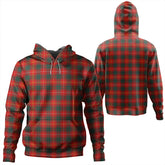 Bruce Modern Tartan Plaid Hoodie