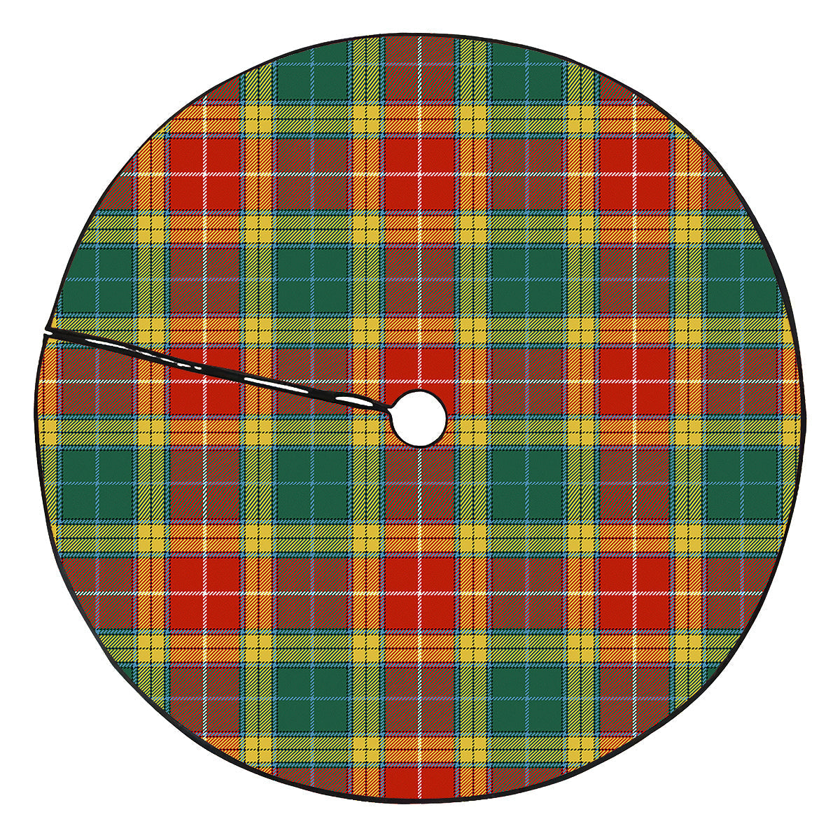 Buchanan Old Sett Tartan Plaid Christmas Tree Skirt