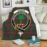 Cairns Tartan Crest Premium Blanket