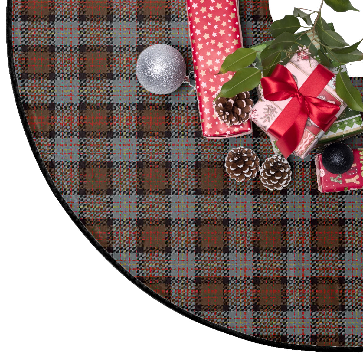 Cameron of Erracht Weathered Tartan Plaid Christmas Tree Skirt