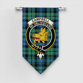 Campbell Ancient 01 Tartan Crest Gonfalon