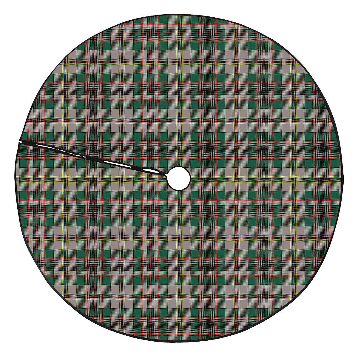 Craig Ancient Tartan Plaid Christmas Tree Skirt