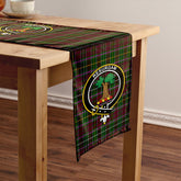 Crosbie Tartan Crest Table Runner