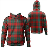 Cumming Modern Tartan Plaid Hoodie