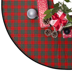 Cumming Modern Tartan Plaid Christmas Tree Skirt