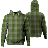 Cunningham Dress Green Dancers Tartan Plaid Hoodie