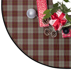 Cunningham Burgundy Dancers Tartan Plaid Christmas Tree Skirt