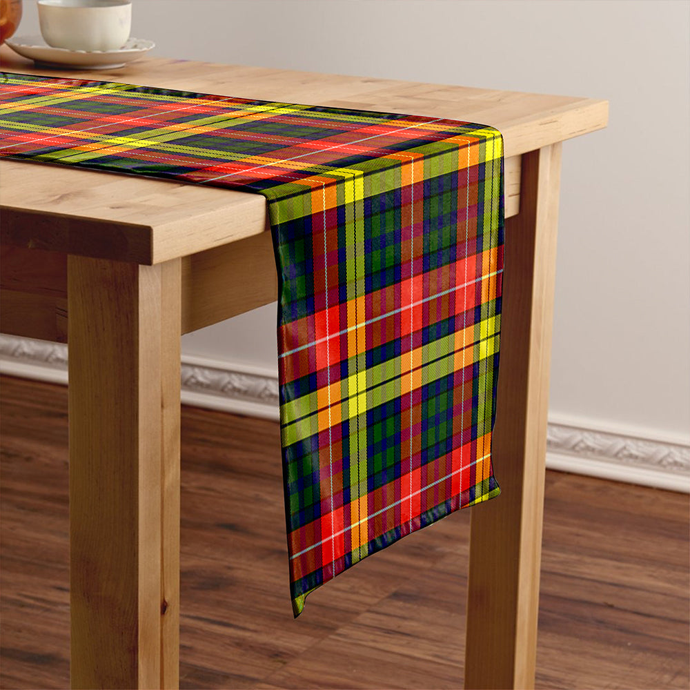 Dewar Tartan Crest Table Runner