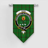 Don (Tribe-of-Mar) Tartan Crest Gonfalon