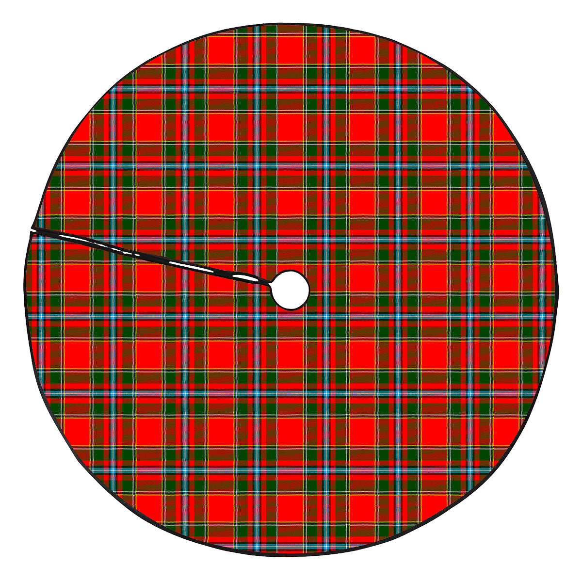 Drummond of Perth Tartan Plaid Christmas Tree Skirt