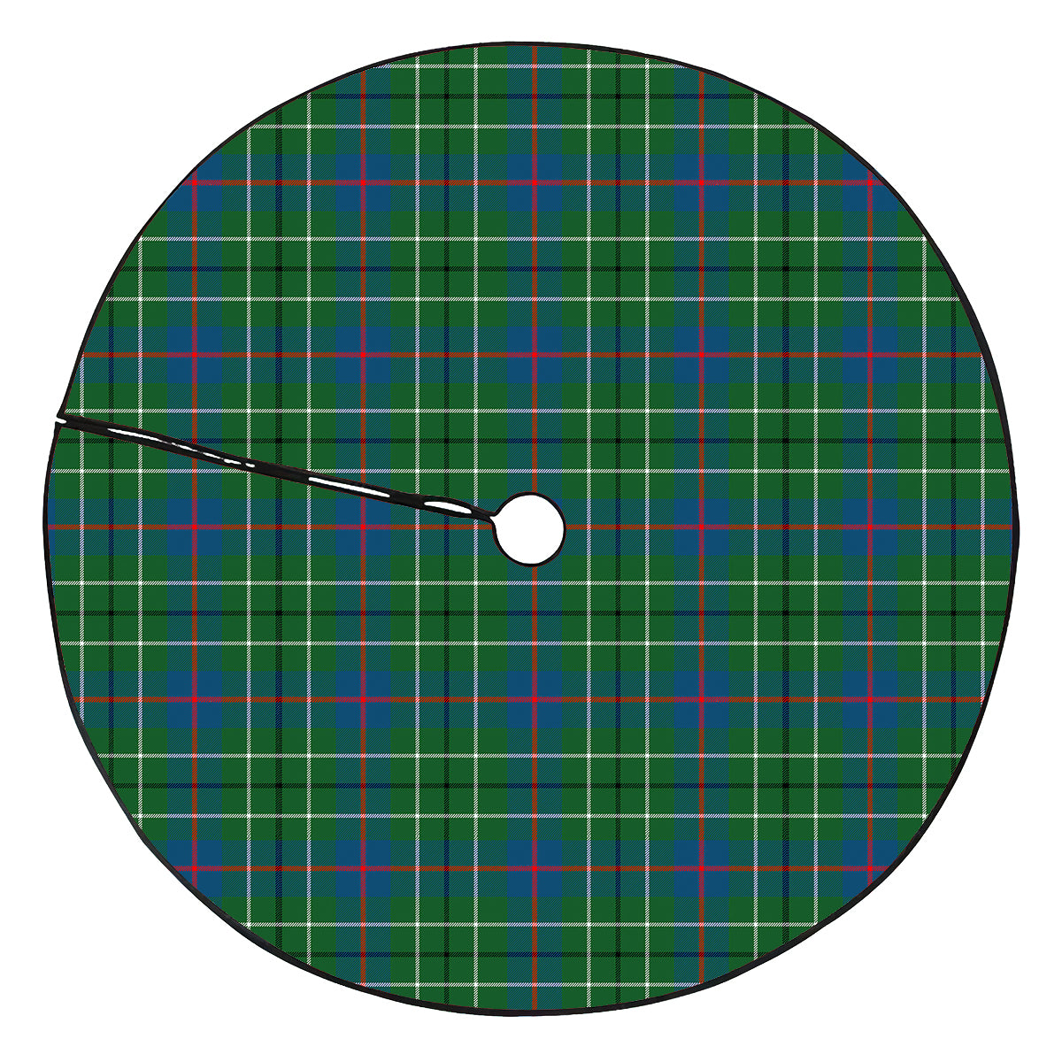 Duncan Ancient Tartan Plaid Christmas Tree Skirt