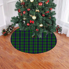 Duncan Modern Tartan Plaid Christmas Tree Skirt