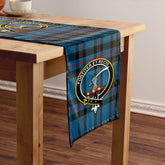 Elliot (Ellot) Modern Tartan Crest Table Runner