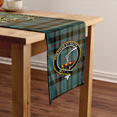 Elliot (Ellot) Weathered Tartan Crest Table Runner