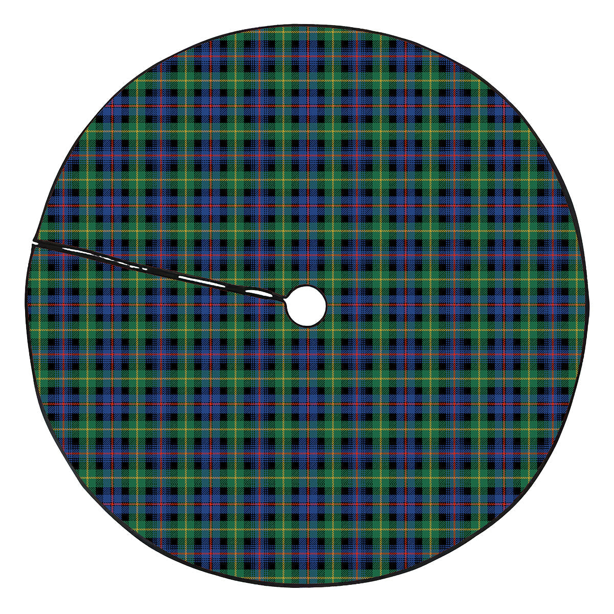 Farquharson Ancient Tartan Plaid Christmas Tree Skirt