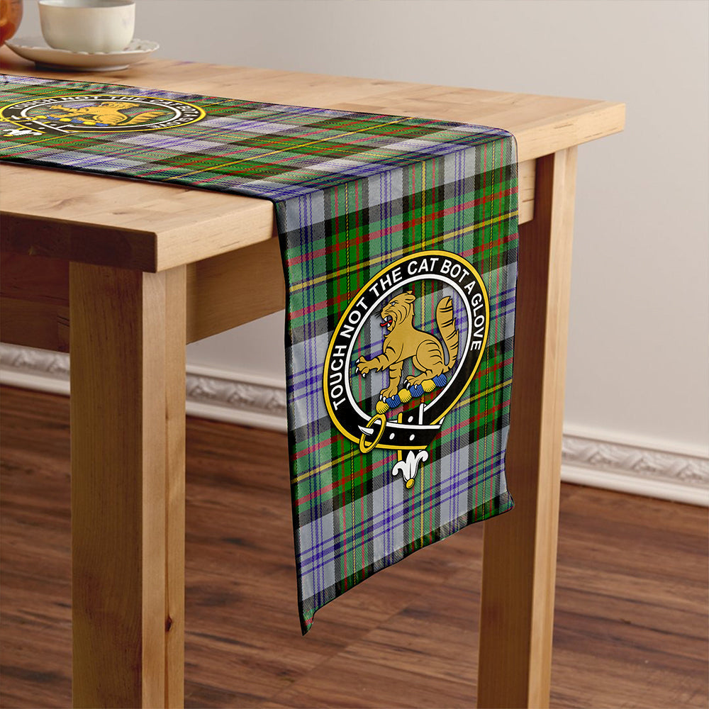 Firth of Tay (Gillies Dress) Modern Tartan Crest Table Runner