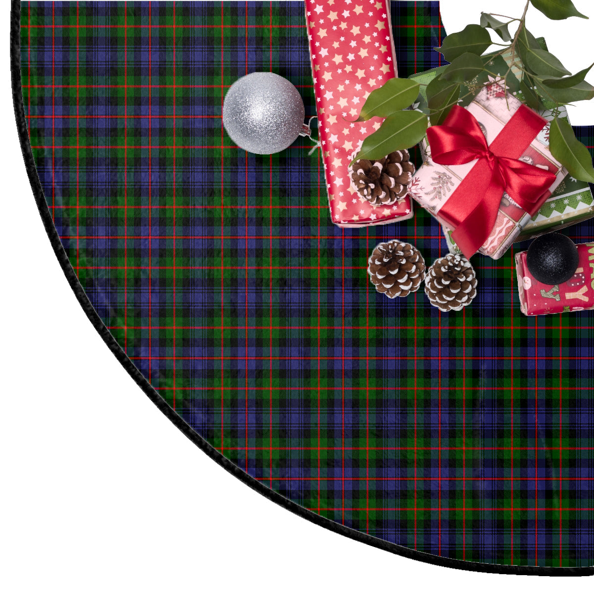 Fleming Tartan Plaid Christmas Tree Skirt