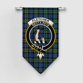 Fletcher Ancient Tartan Crest Gonfalon