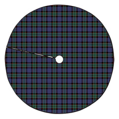 Fletcher Modern Tartan Plaid Christmas Tree Skirt