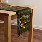 Forbes of Druinnor Modern Tartan Crest Table Runner