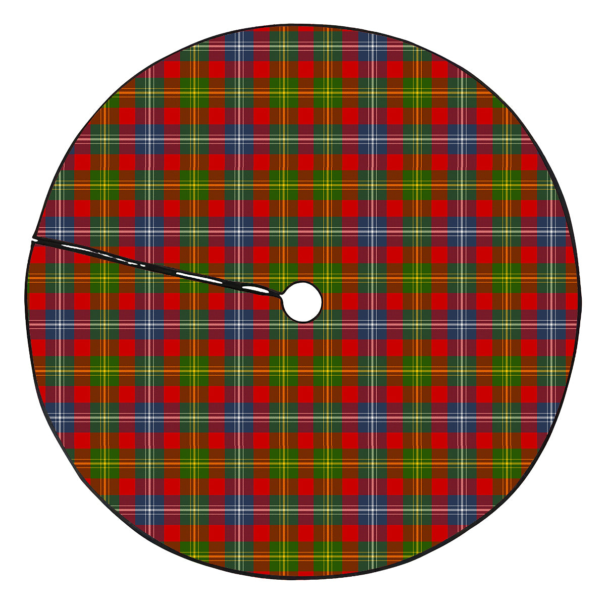 Forrester Tartan Plaid Christmas Tree Skirt
