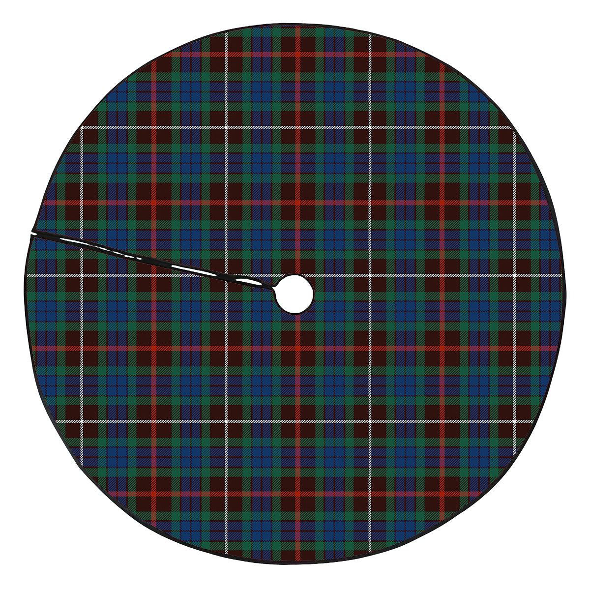 Fraser Hunting Ancient Tartan Plaid Christmas Tree Skirt
