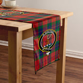 Fraser of Boblainy Hugh Modern Tartan Crest Table Runner