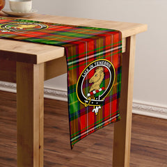 Fullerton Tartan Crest Table Runner