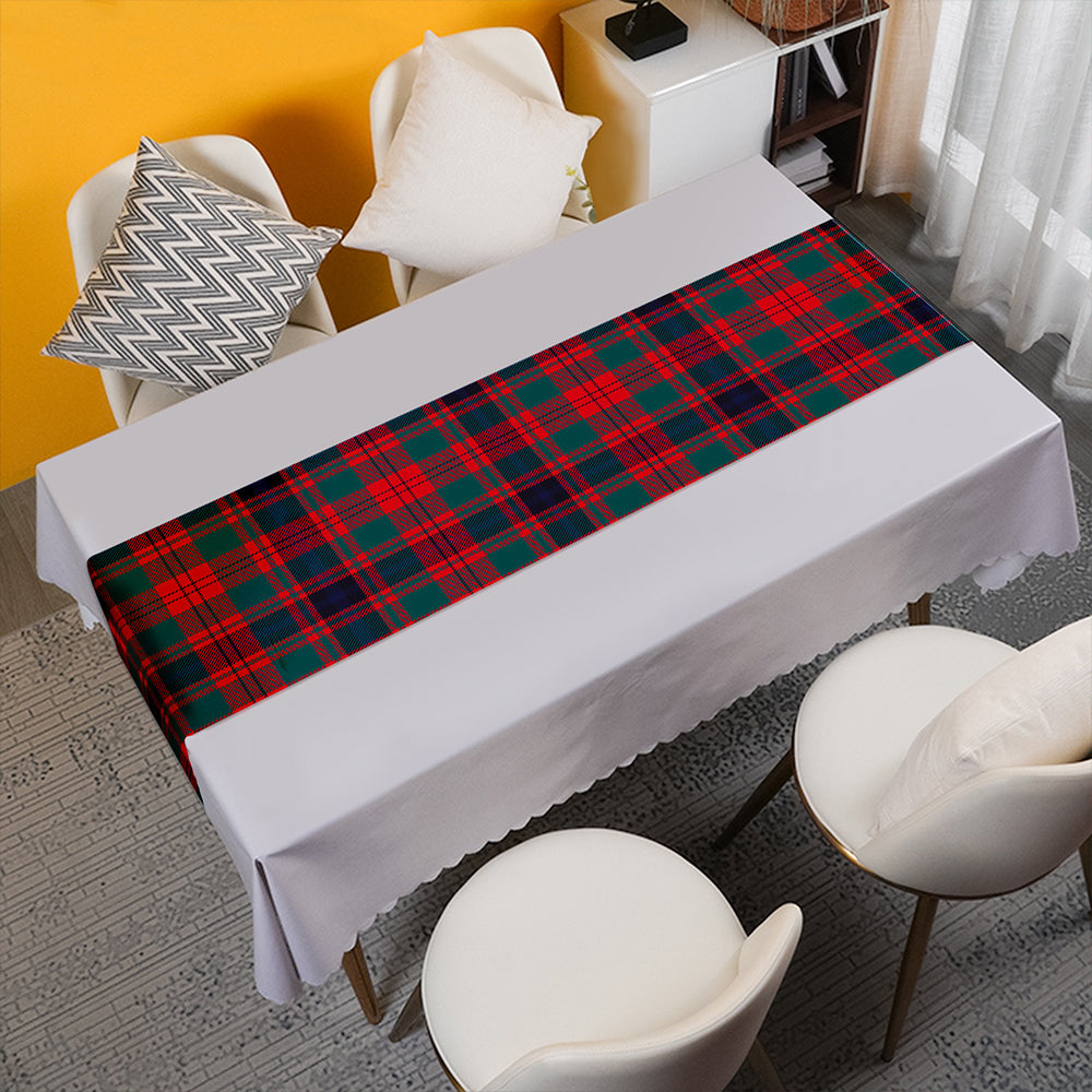 Fulton 1999 Modern Tartan Crest Table Runner