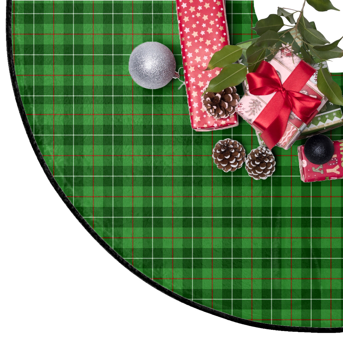 Galloway Tartan Plaid Christmas Tree Skirt