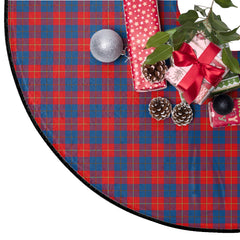 Galloway Red Tartan Plaid Christmas Tree Skirt