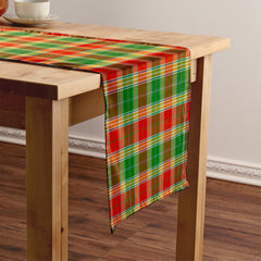 Gibson (Gibbs) Ancient Tartan Crest Table Runner