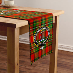 Gillespie Ancient Tartan Crest Table Runner