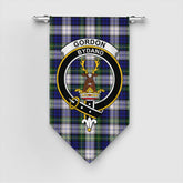 Gordon Dress Modern Tartan Crest Gonfalon