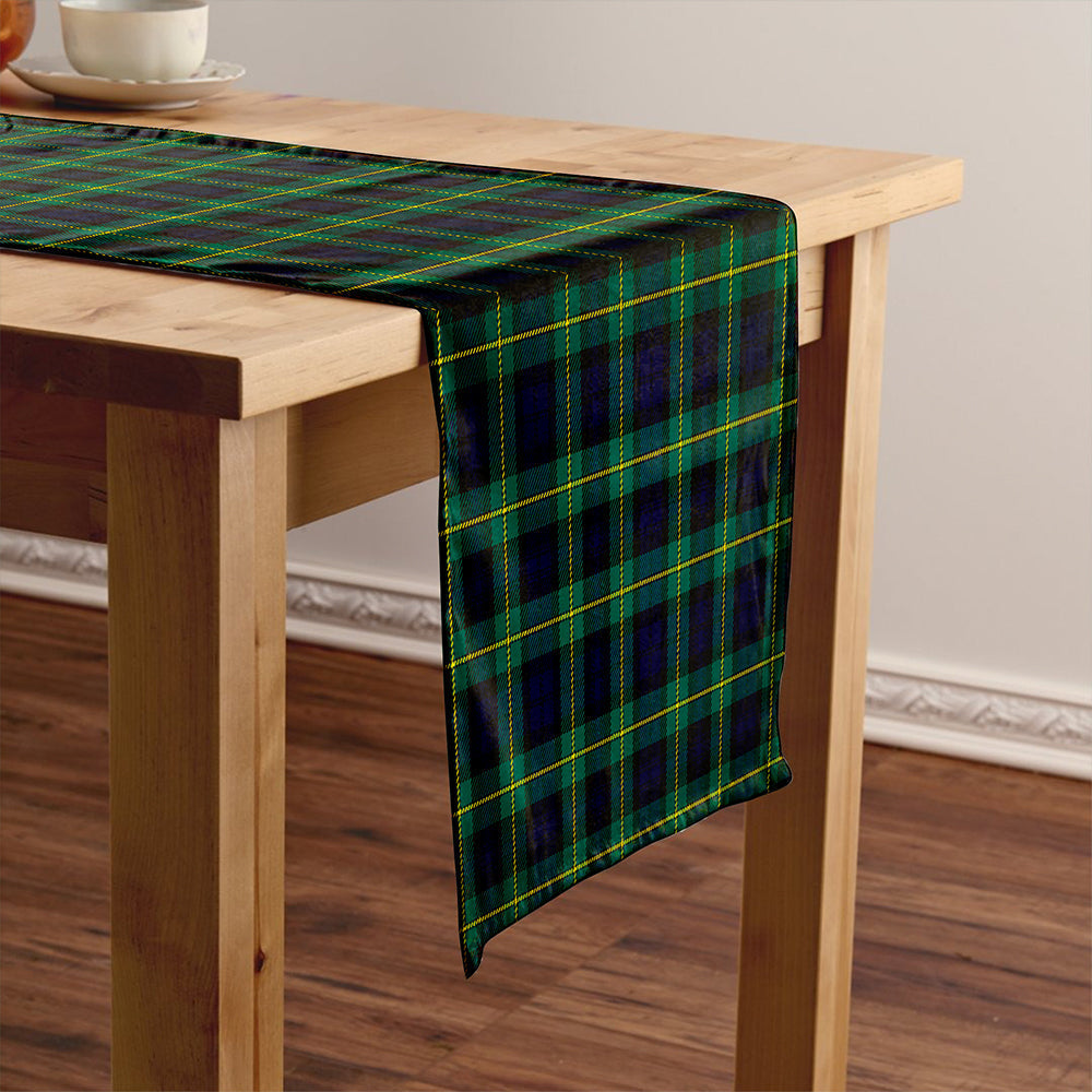 Gordon Modern Tartan Crest Table Runner