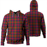 Gow Modern Tartan Plaid Hoodie