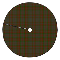 Gray Tartan Plaid Christmas Tree Skirt