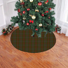Gray Tartan Plaid Christmas Tree Skirt