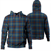Grewar Tartan Plaid Hoodie